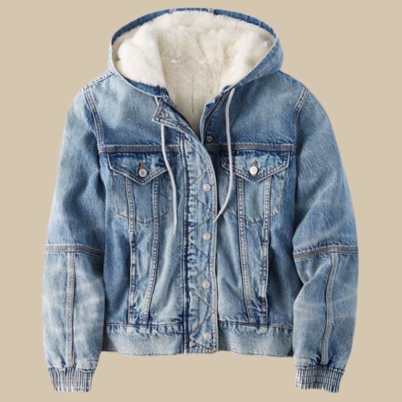 long jean jacket for women